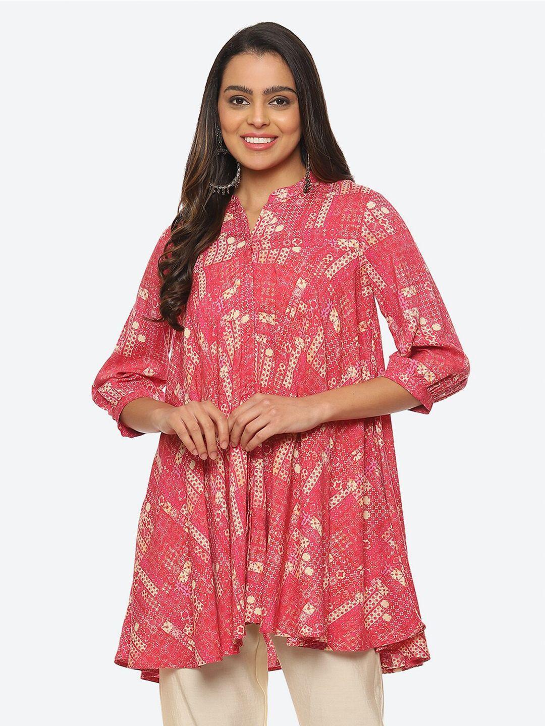 biba ethnic motifs printed kurti