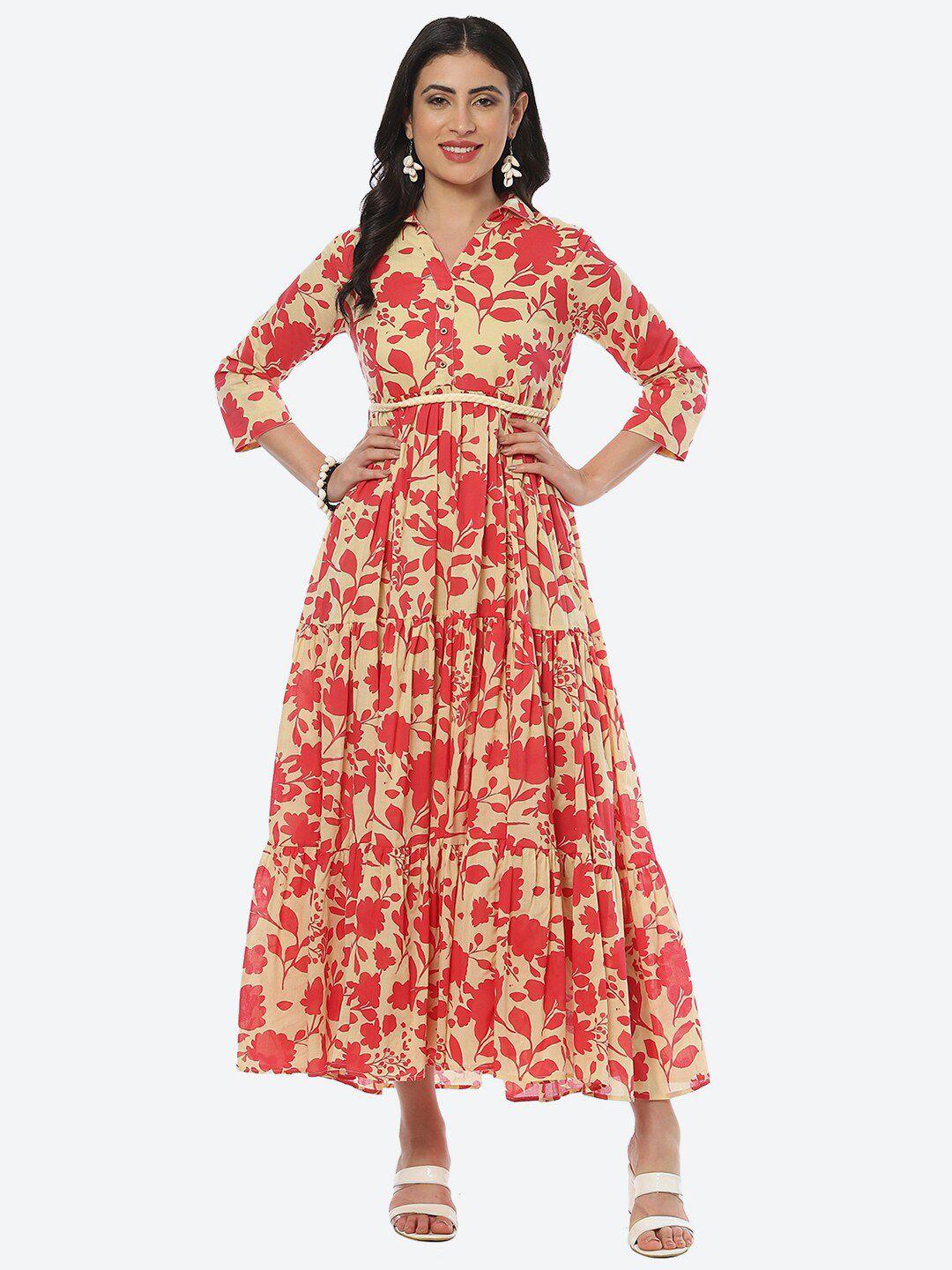 biba floral printed maxi dress