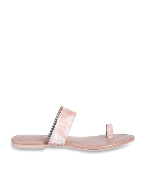 biba women's peach toe ring sandals
