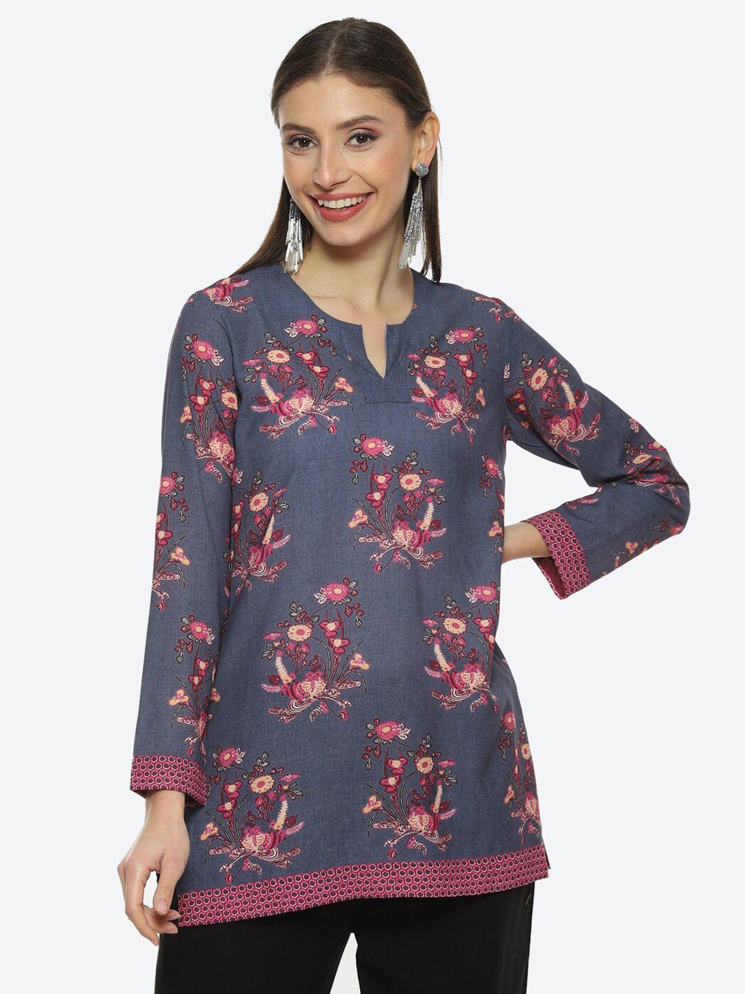 biba women floral printed kurti