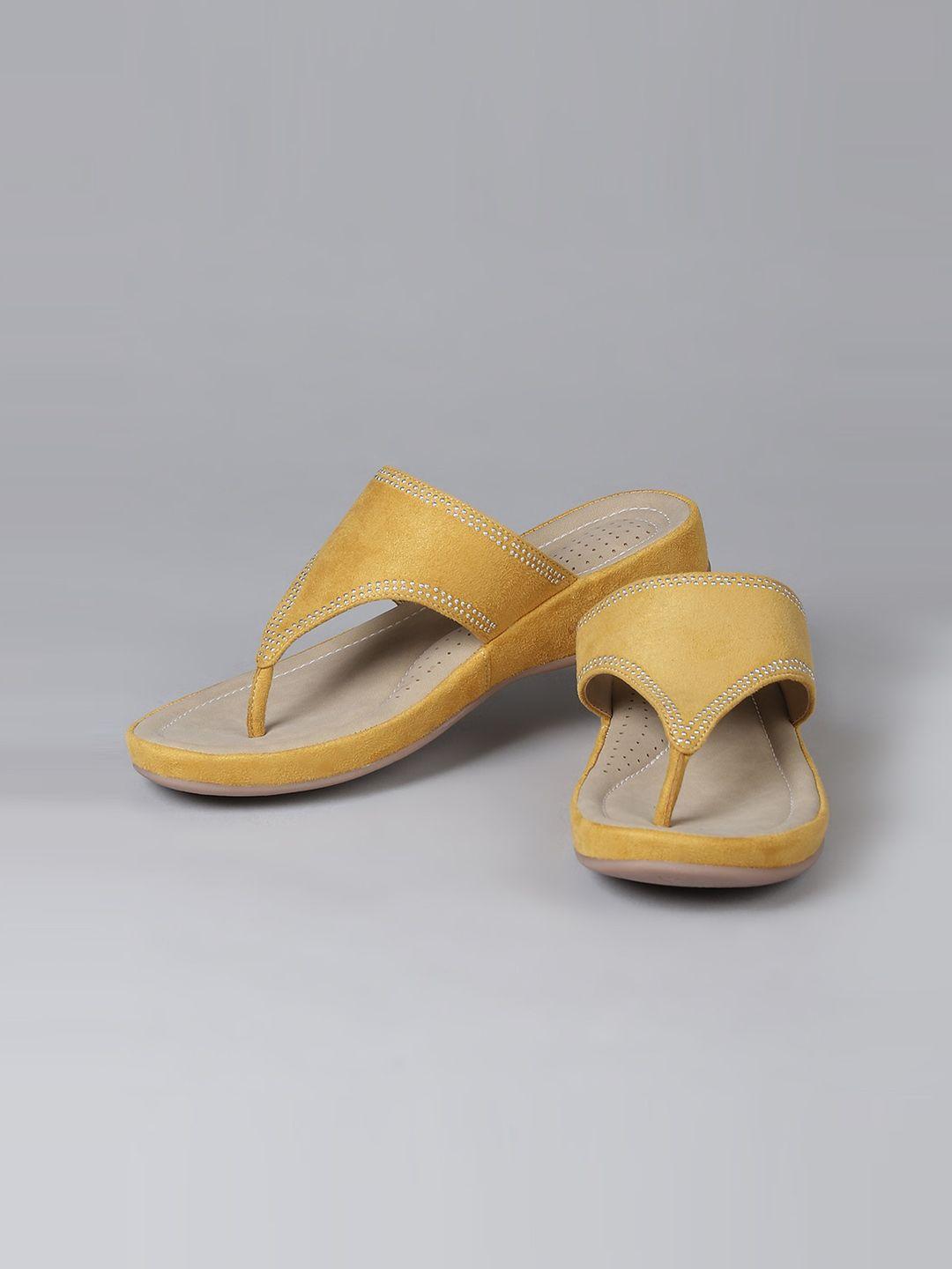 biba women mustard open toe flats with bows