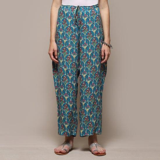 biba women printed palazzos