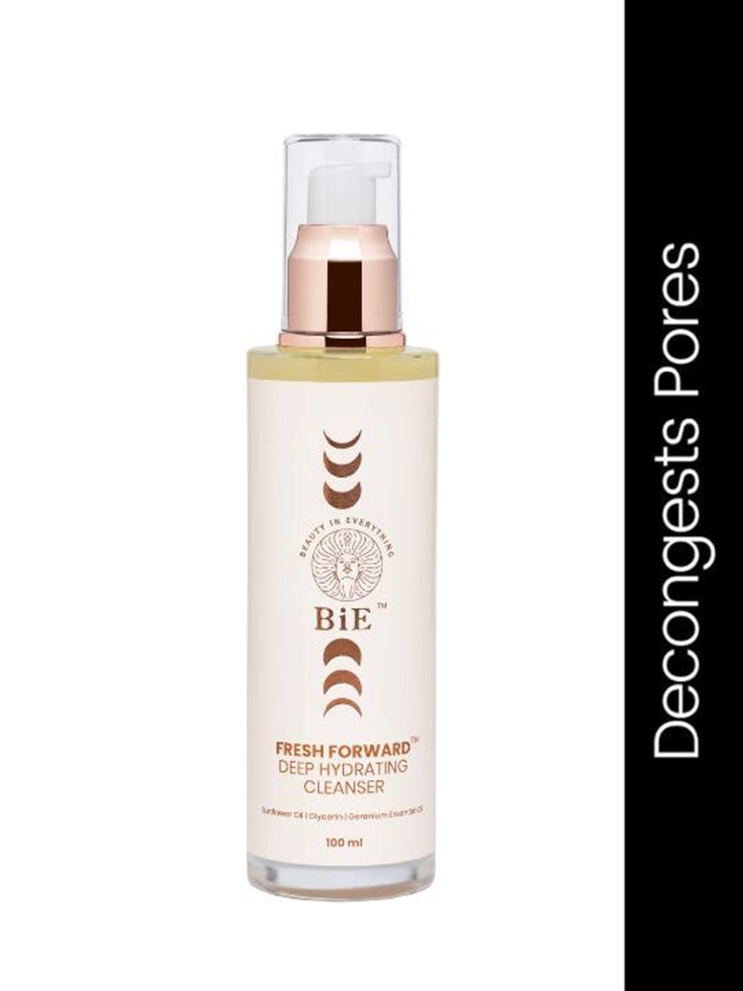 bie- beauty in everything fresh forward deep hydrating cleanser with sunflower oil - 100ml