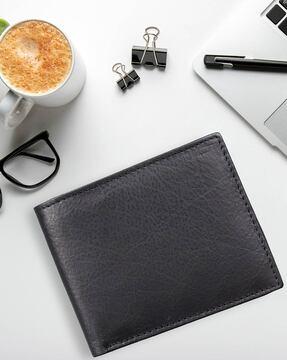 bifold leather wallet