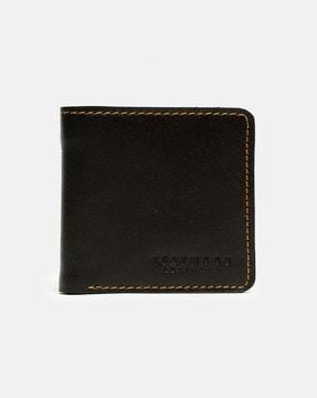 bifold wallet with zip closure