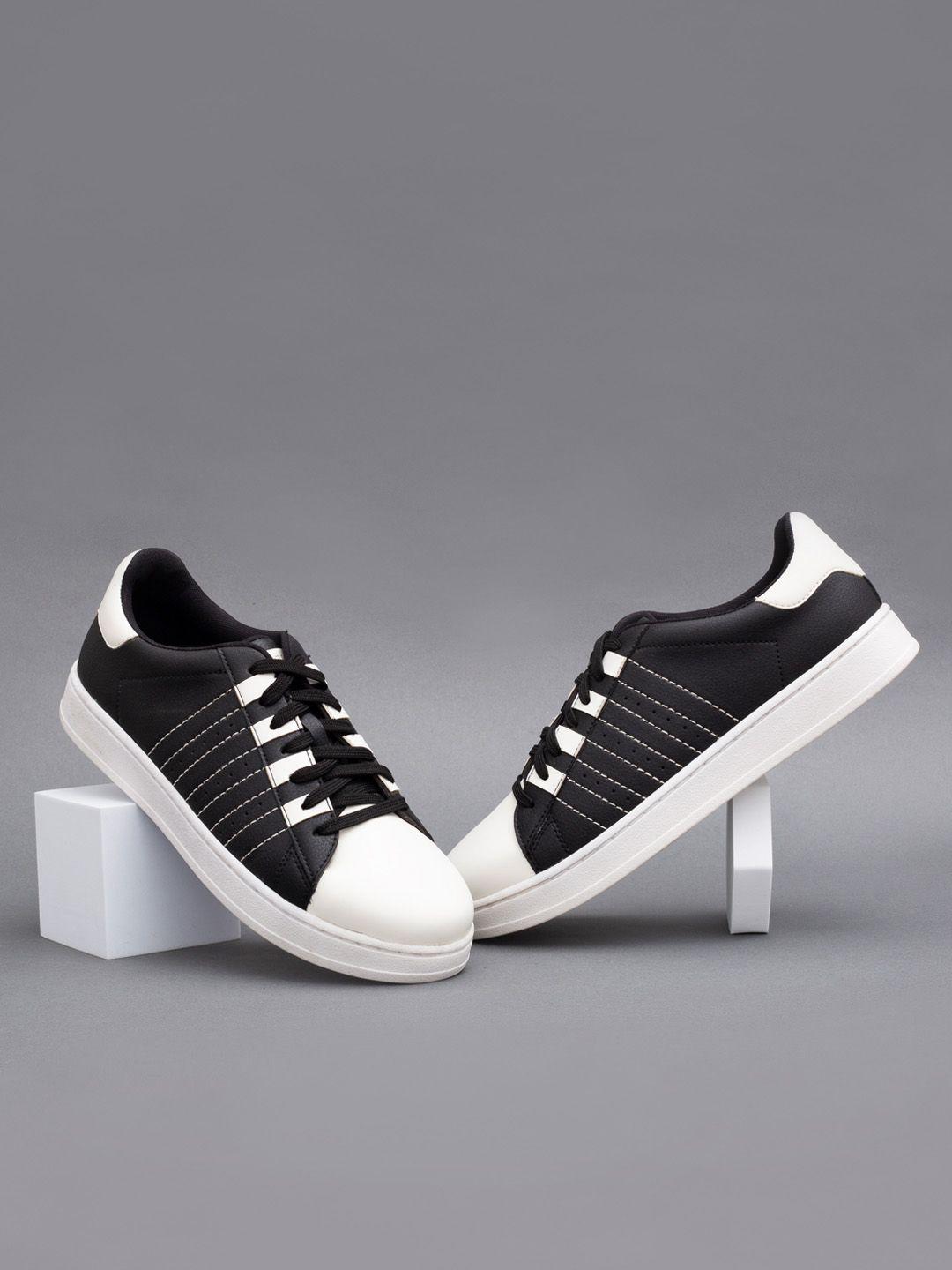 big fox men black colourblocked sneakers