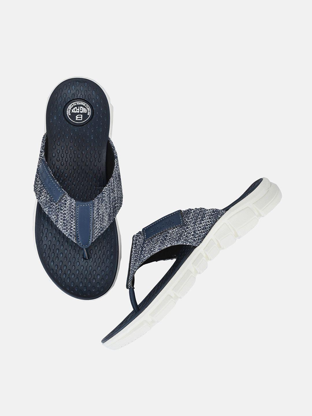 big fox men blue & white slip-on