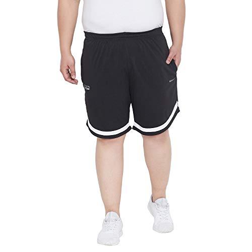 bigbanana men's regular fit shorts (jesty,black,3xl)