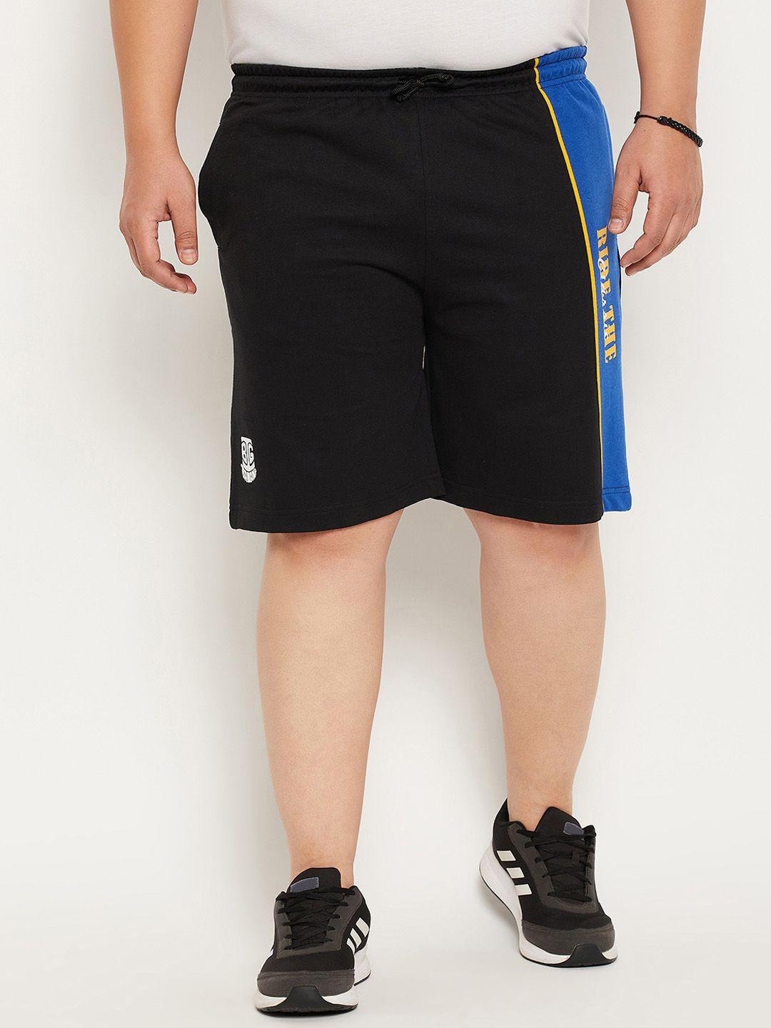 bigbanana men plus size antimicrobial technology shorts