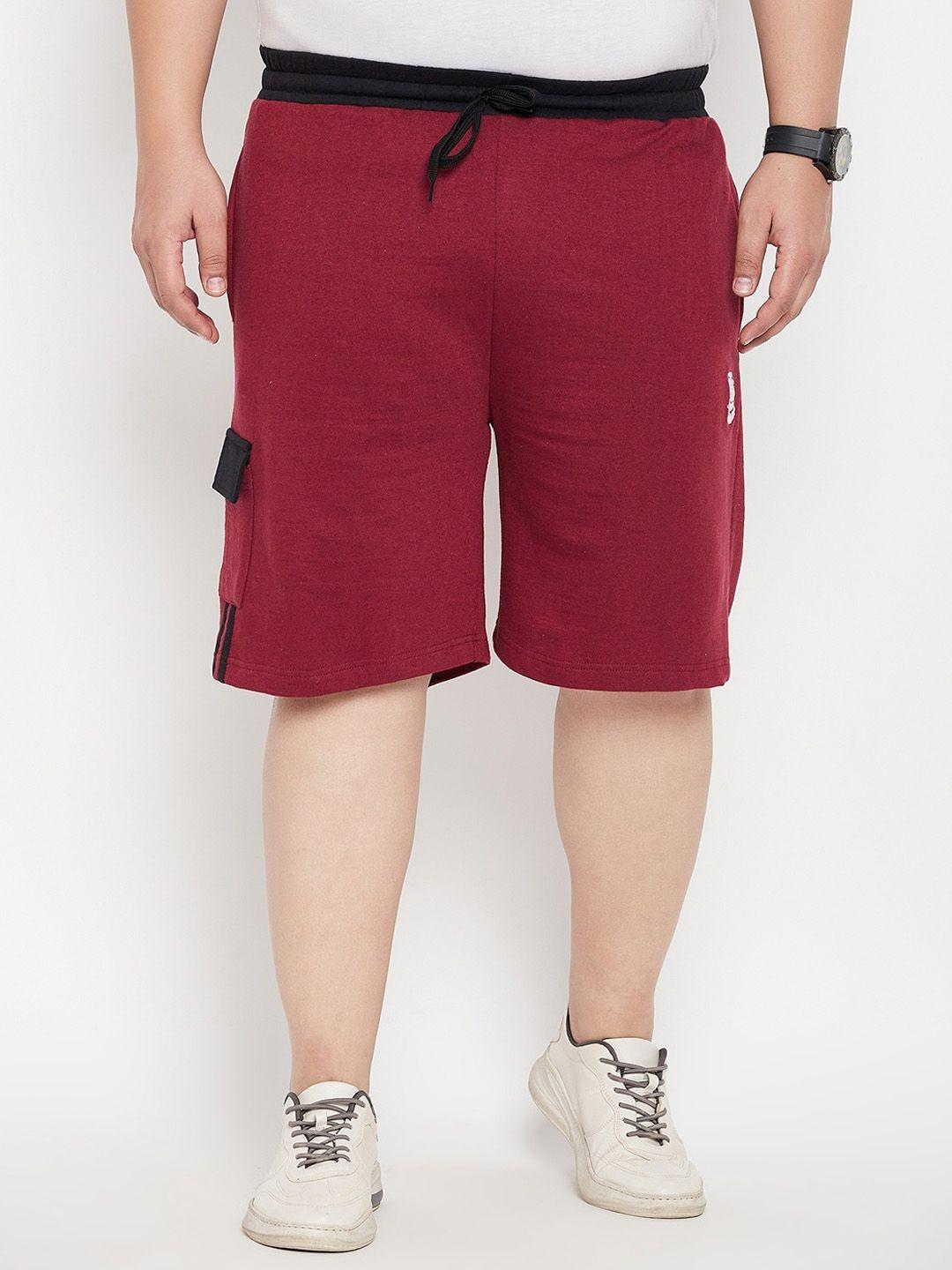 bigbanana men plus size mid rise antimicrobial regular shorts