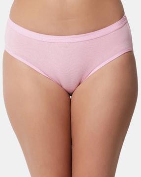 bikini briefs with elasticated waist