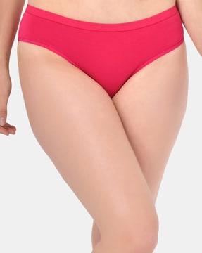 bikini briefs with elasticated waist