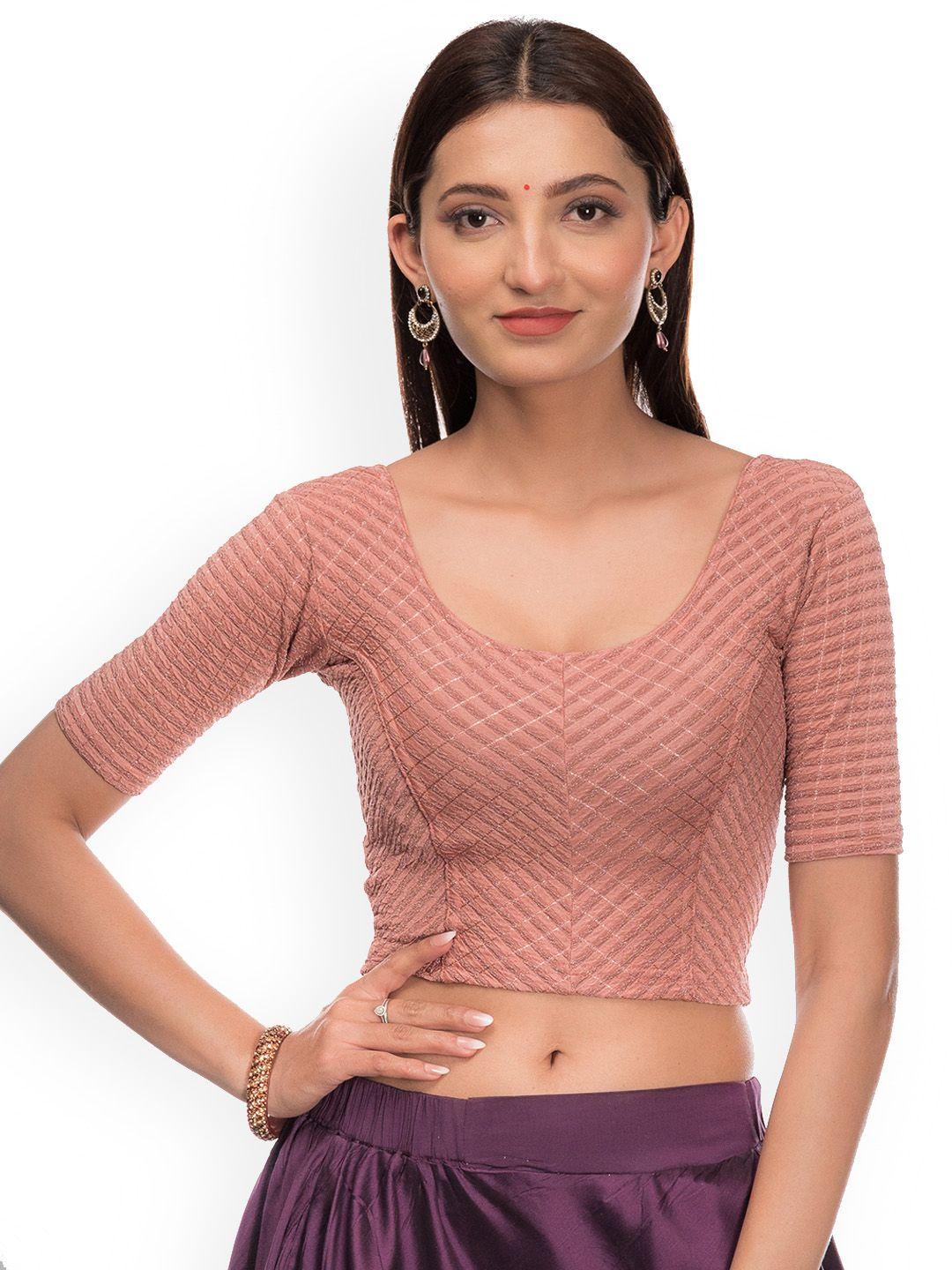 bindigasm's advi self-design saree blouse