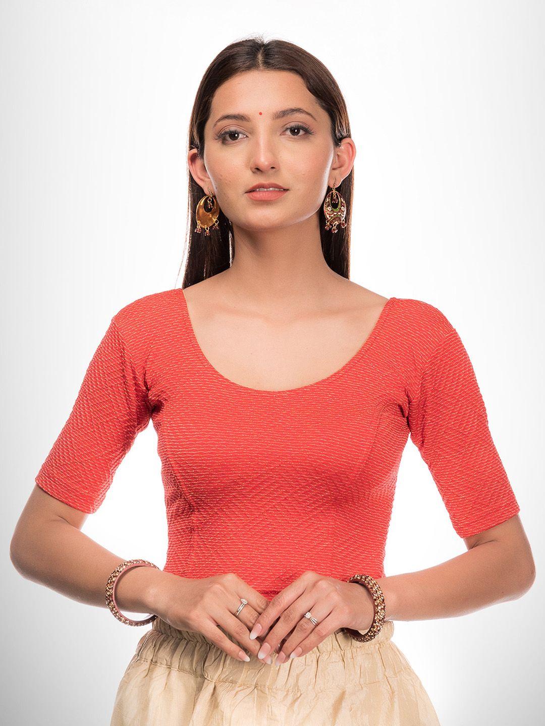 bindigasm's advi zari saree blouse