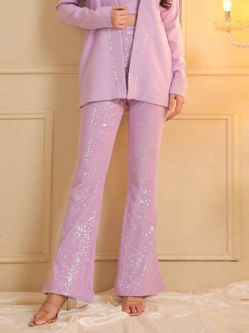 binfinite lilac sitara lavender dazzling trousers
