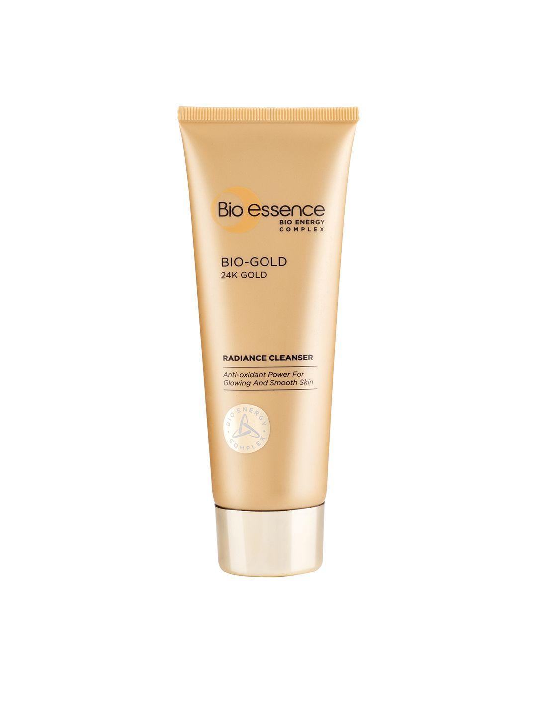 bio-essence bio-gold radiance cleanser with pure 24k gold & collagen amino acids - 100 g