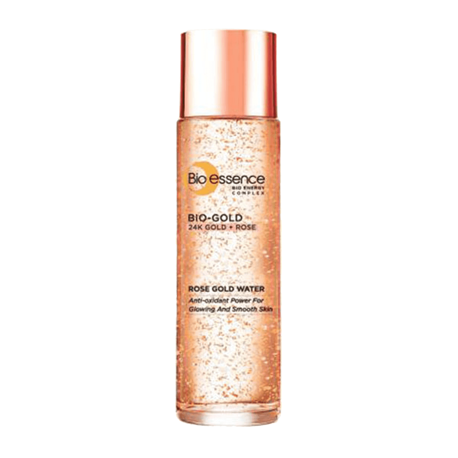 bio essence bio-gold rose gold water essence with visible pure 24k gold (100ml)