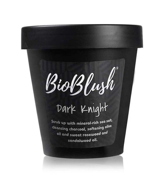 bioblush dark knight charcoal body scrub - 230 gm