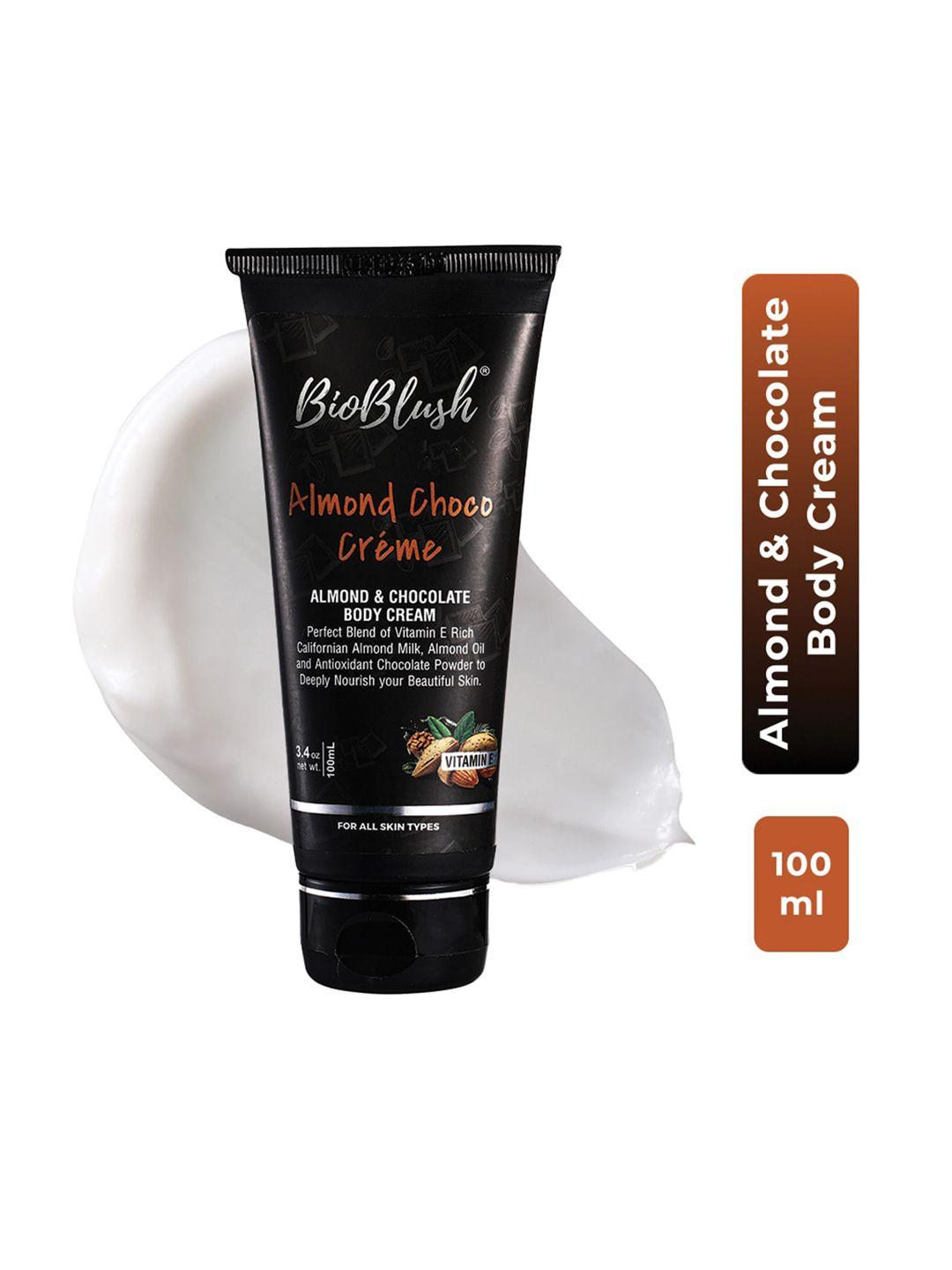 bioblush almond choco body cream with vitamin e & antioxidants - 100 ml