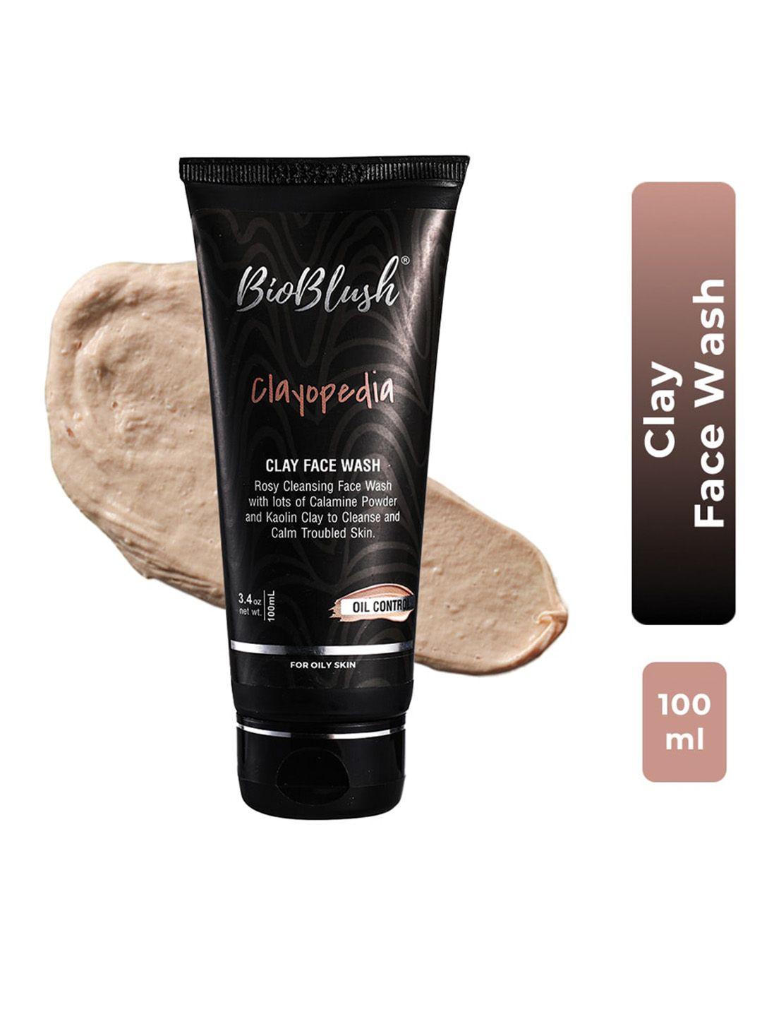 bioblush clayopedia clay face wash 100 ml