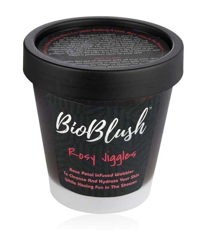 bioblush rosy jiggles rose shower jelly - 200 gm
