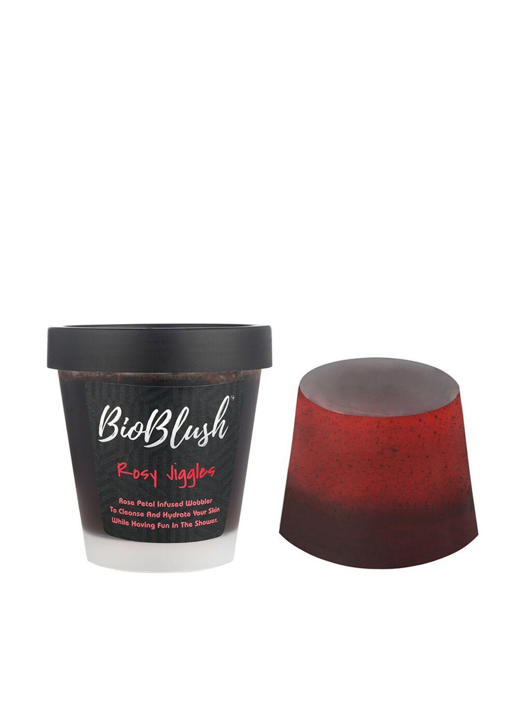 bioblush rosy jiggles rose shower jelly