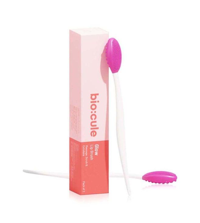 biocule lip scrubbing double sided brush (pack of 2)