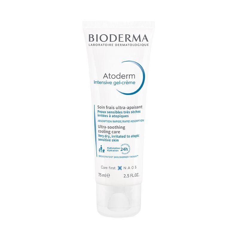 bioderma atoderm intensive gel creme for anti-itching, lipid-replenishing treatment