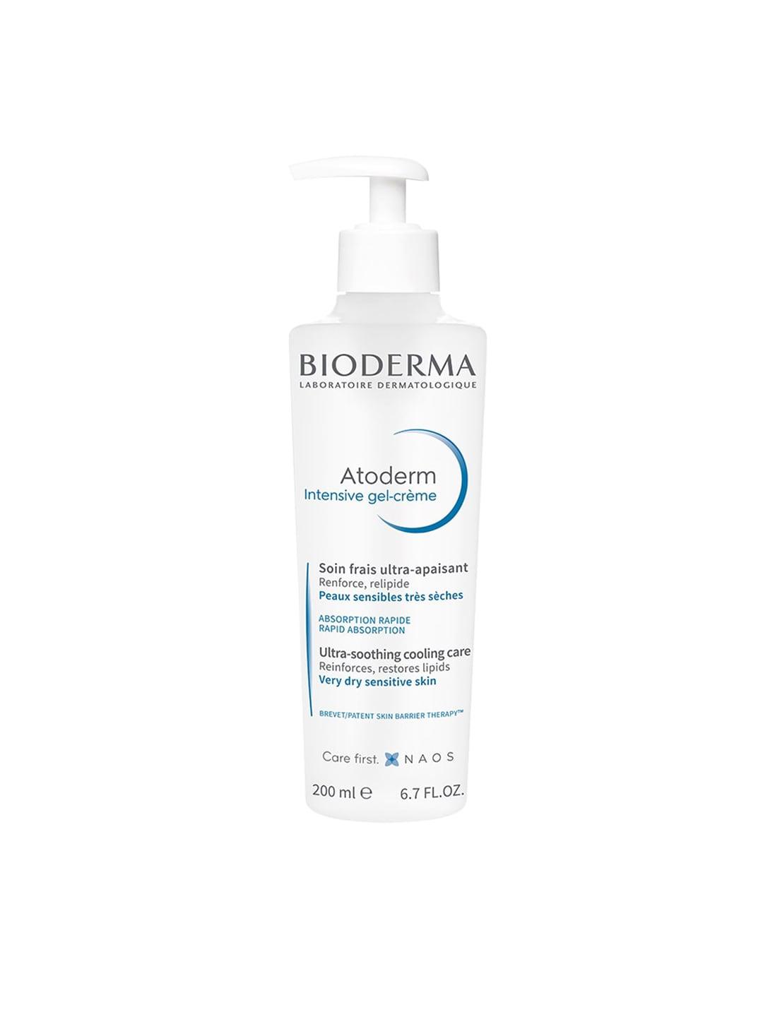 bioderma atoderm intensive hydration gel-creme face moisturizer - 200 ml