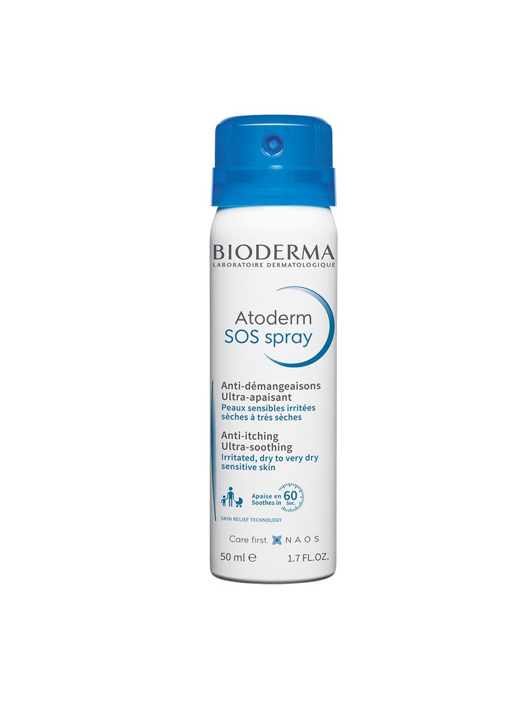 bioderma atoderm sos spray anti itching reflex for immediate relief - 50 ml