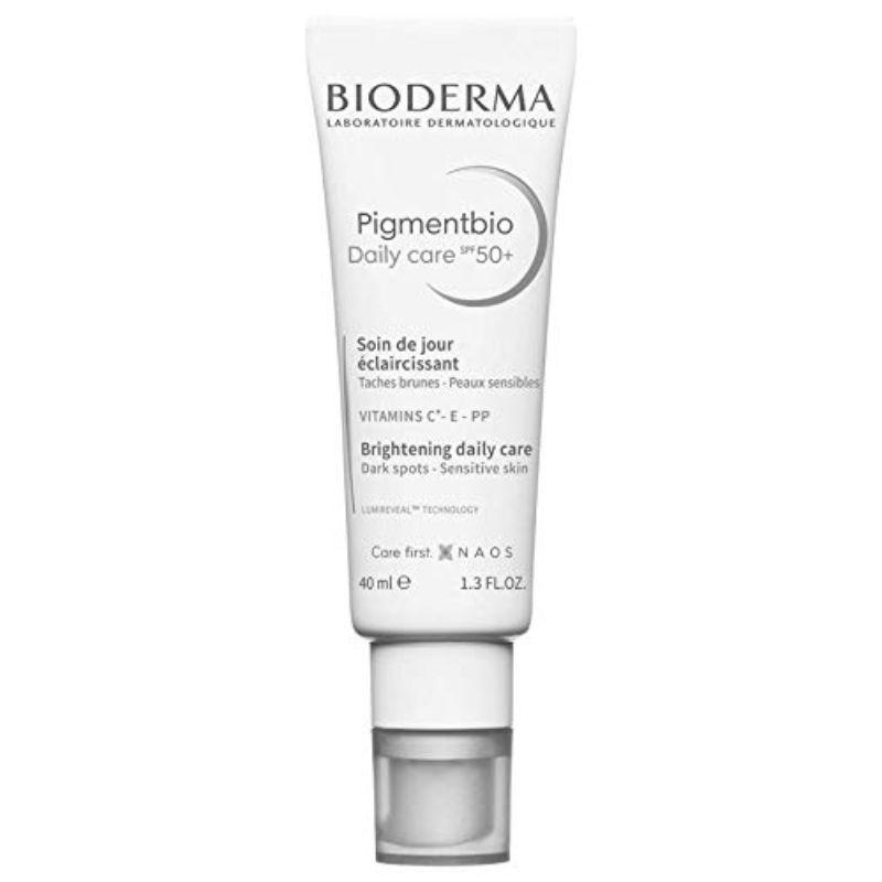 bioderma pigmentbio daily care spf 50+ brighteningâ€¯cream for dark spots & senstive skin