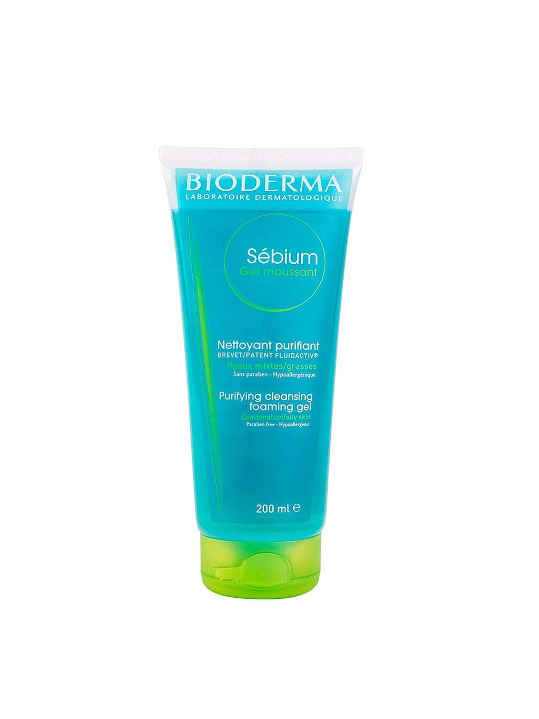 bioderma sebium gel moussant face wash for combination/oily skin 200 ml