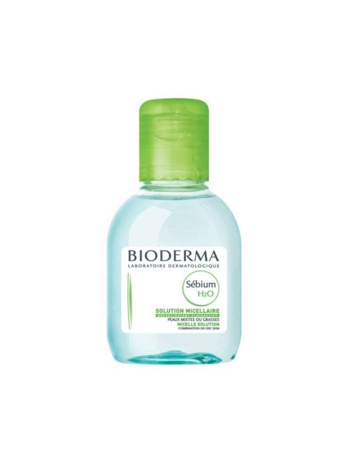 bioderma sebium h2o purifying micellar cleansing water makeup remover - 100 ml