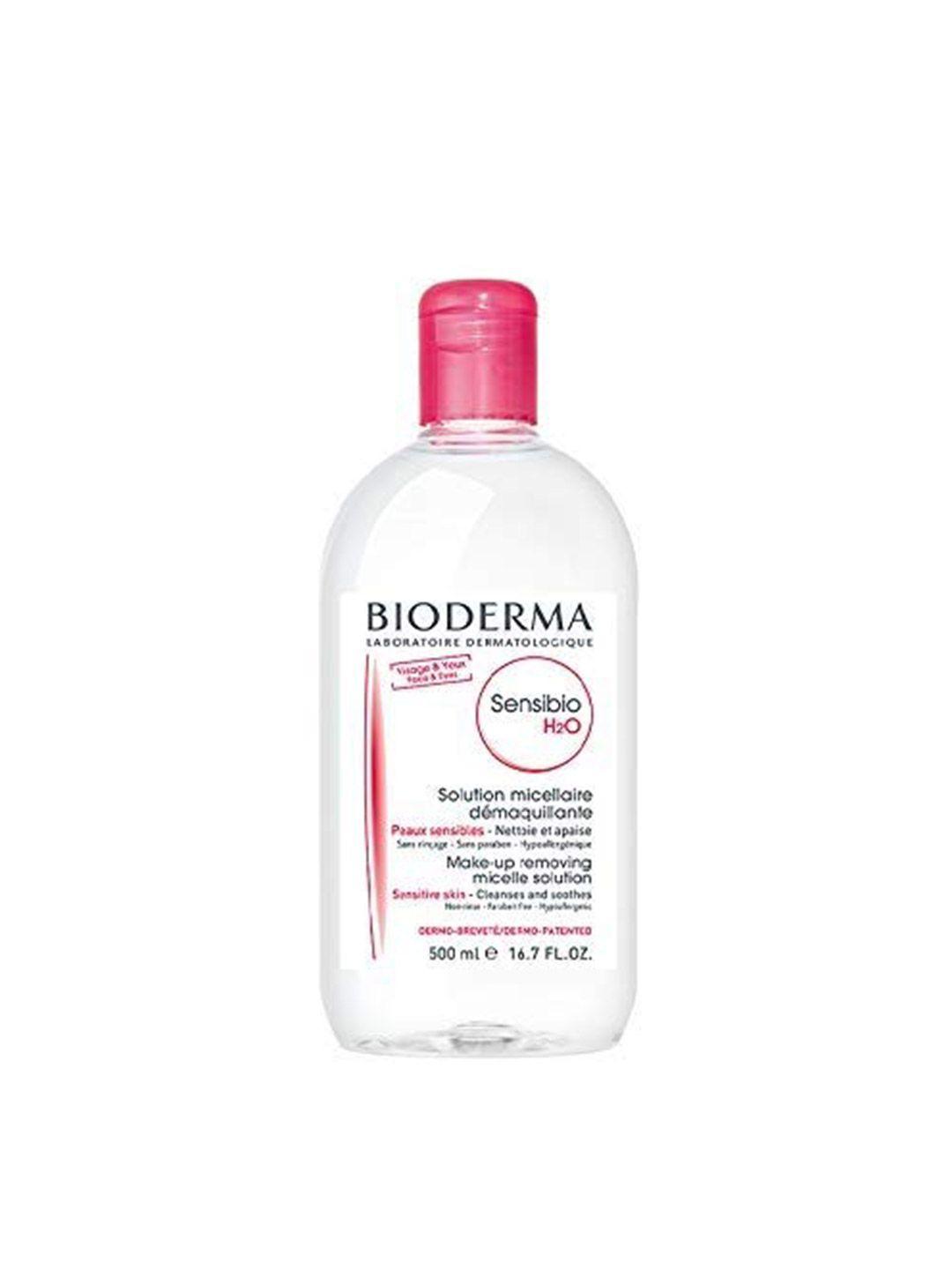 bioderma sensibio h2o - makeup remover & cleanser 500 ml