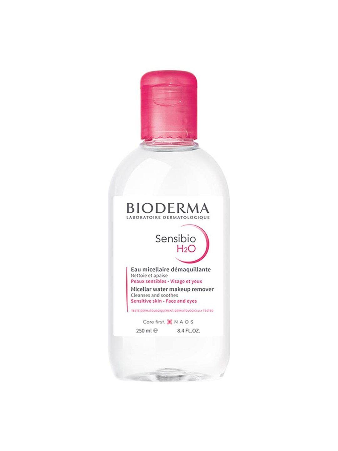 bioderma sensibio h2o micellar cleansing water & makeup removing solution - 250 ml