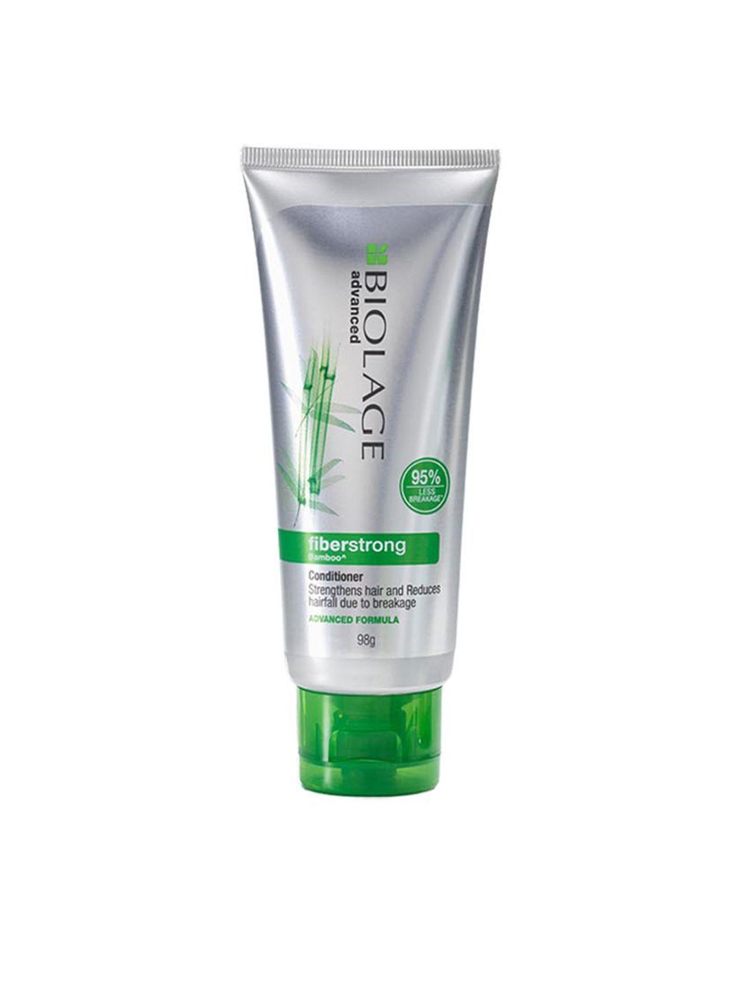 biolage advanced fiberstrong strengthening sustainable conditioner for hair fall - 98 g