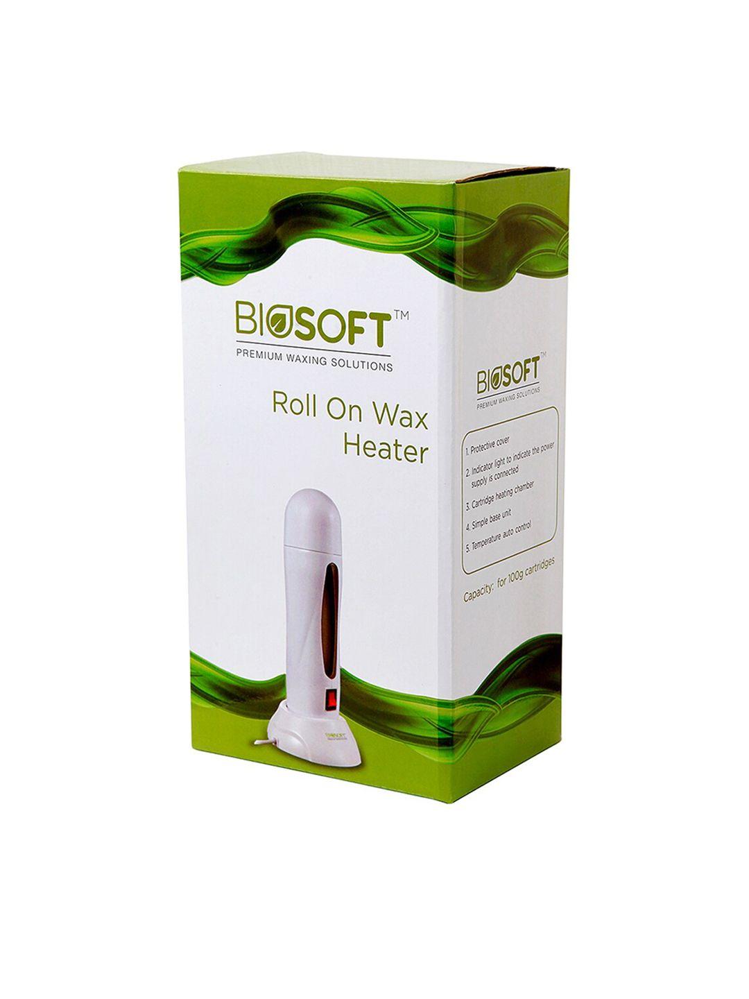 biosoft roll-on wax heater - white