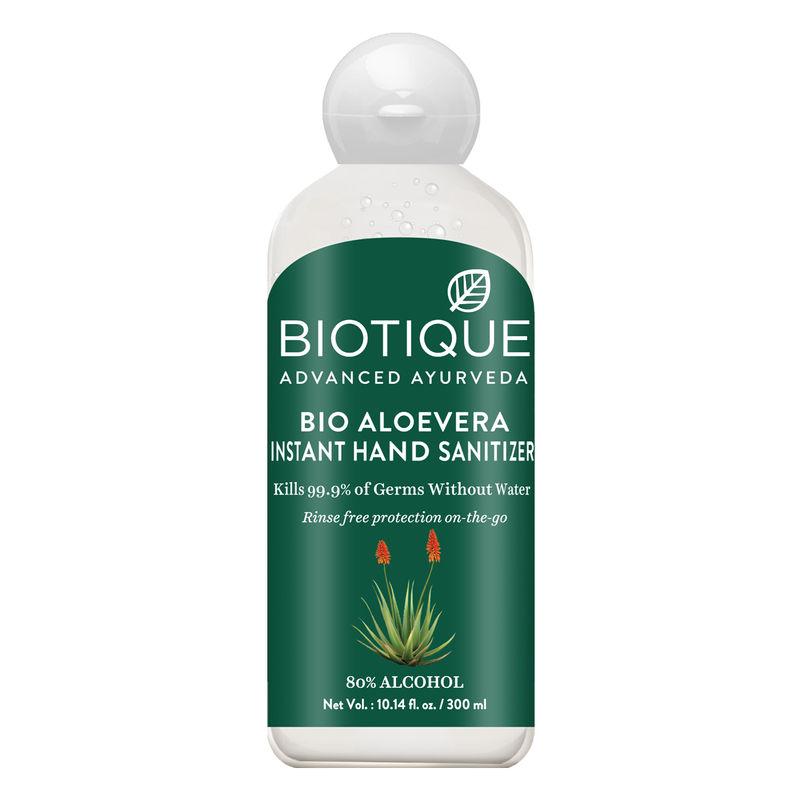 biotique advanced organic bio aloevera instant hand sanitizer