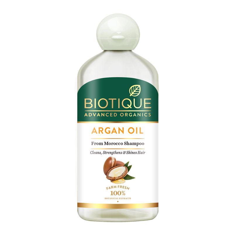 biotique advanced organics argan oil from morocco shampoo