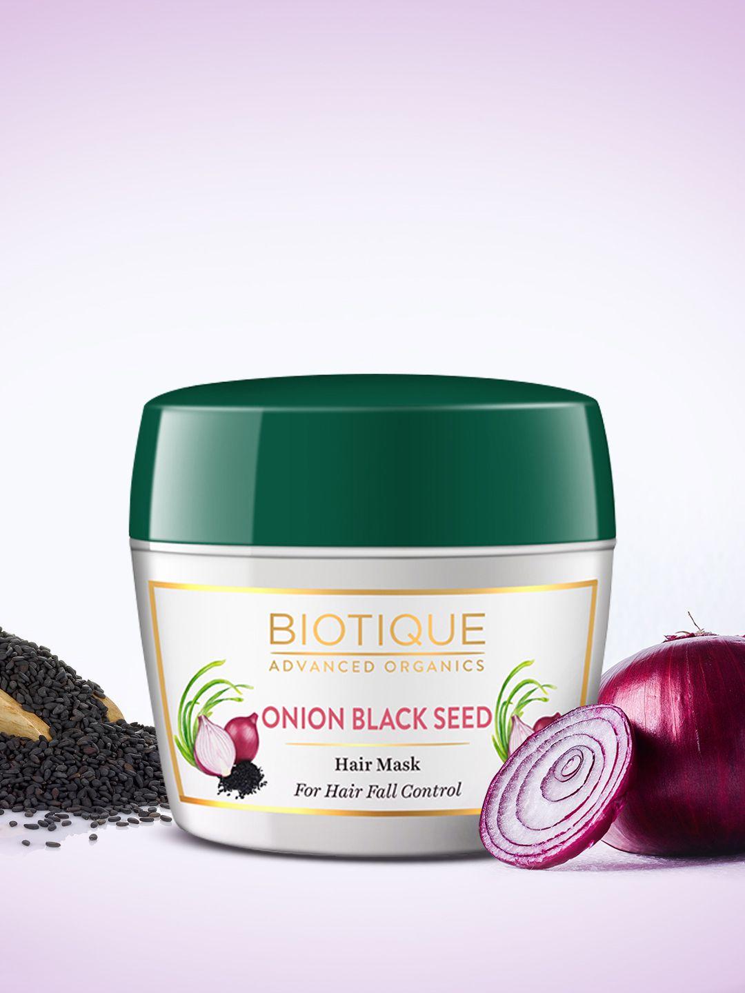 biotique advanced organics onion black seed hair mask 175 g
