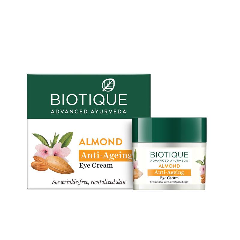biotique bio almond anti-ageing eye cream