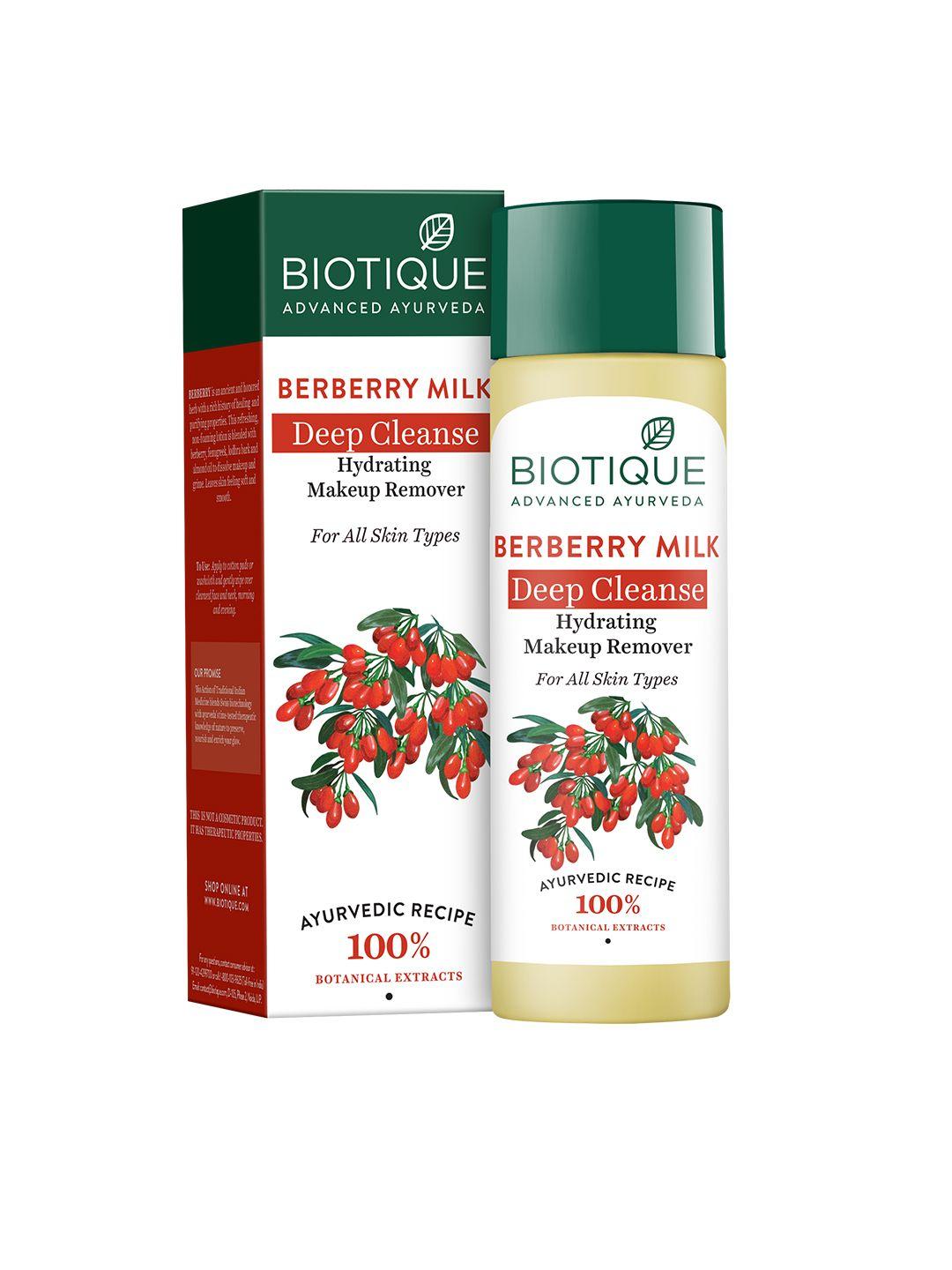 biotique bio berberry hydrating sustainable cleanser 120 ml