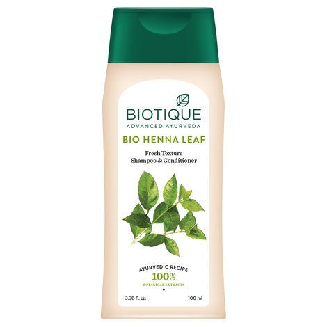 biotique bio henna leaf shampoo (100 ml)