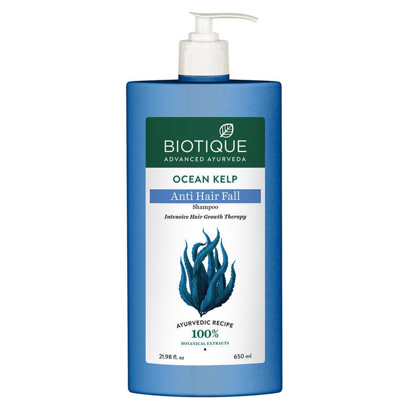 biotique bio kelp protein shampoo for falling hair growth treatment