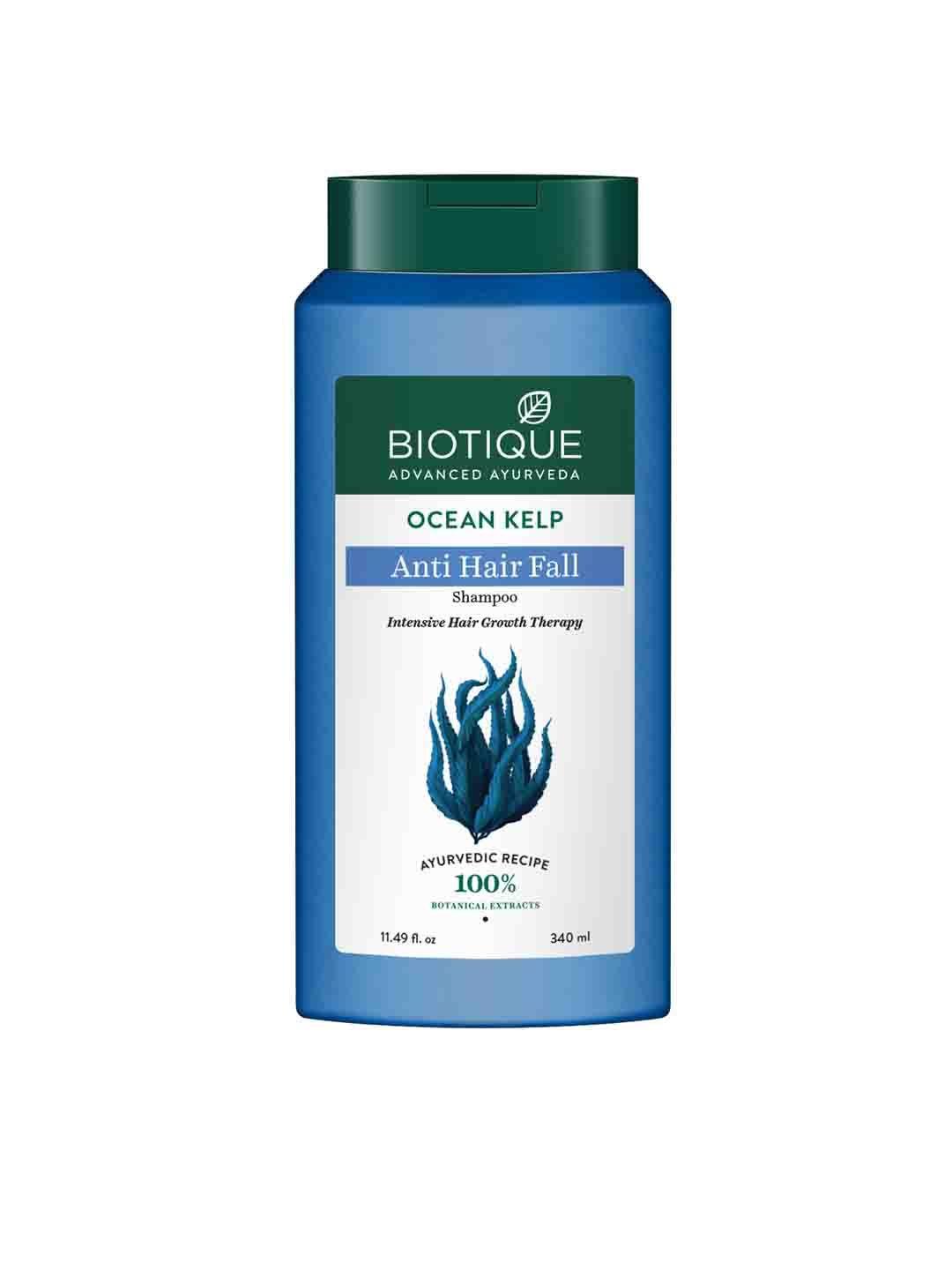 biotique bio kelp protein sustainable shampoo for falling hair 340 ml
