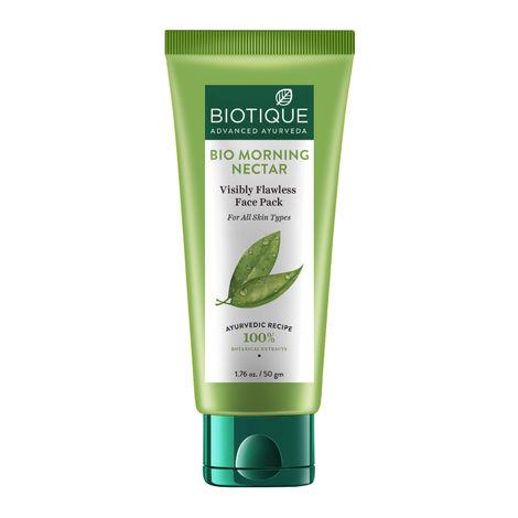 biotique bio morning nectar visibly flawless face pack (50 g)