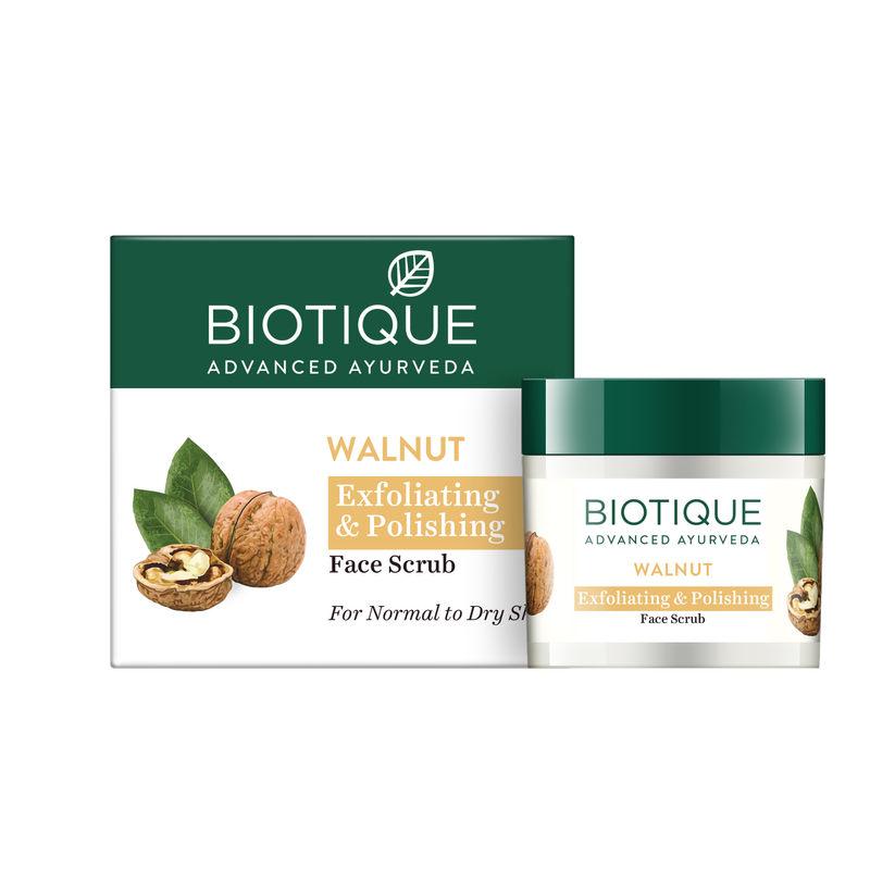 biotique bio walnut purifying & polishing scrub