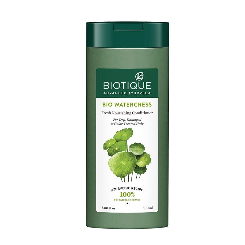 biotique bio water cress fresh nourishing conditioner