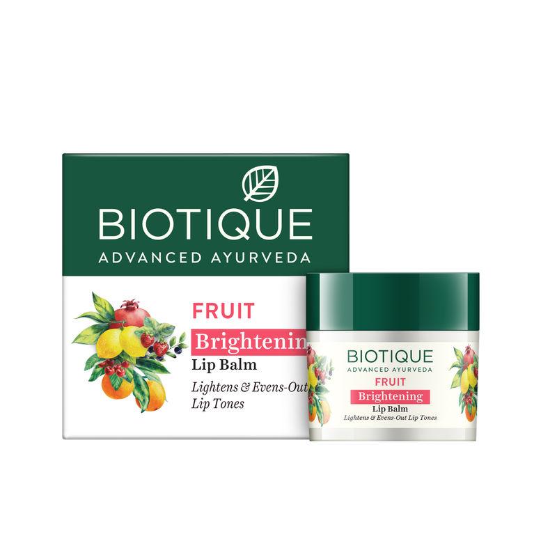 biotique fruit brightening lip balm