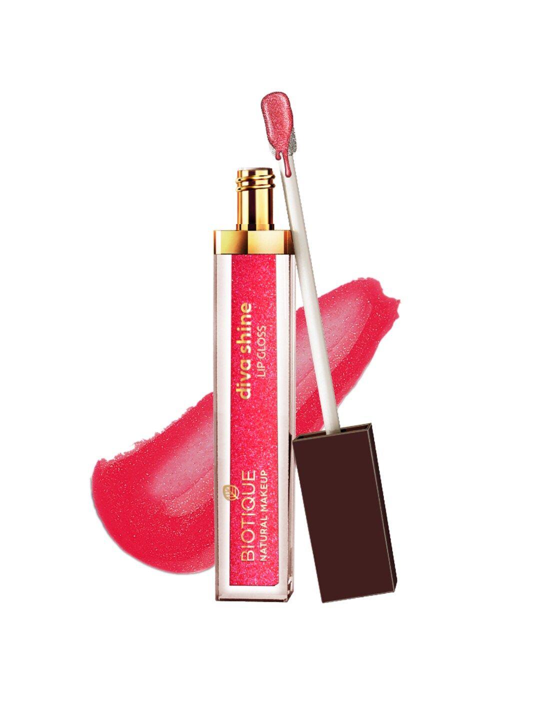 biotique natural makeup diva shine lip gloss-n103 love struck 3 ml